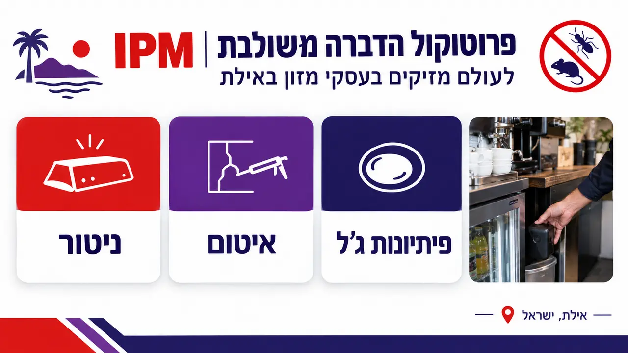 ההבדל בין הדברת בית קפה להדברת פיצריה