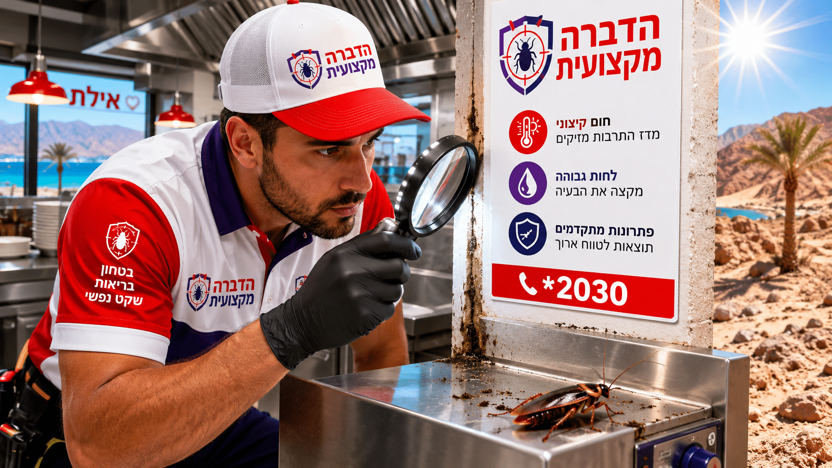 תיק הדברה לעסק וניהולו השוטף